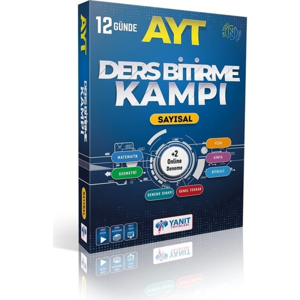 Yanıt Yayınları Ayt Ders Bitirme Kampı Sayısal Temel Yeterlilik Testi (TYT) Fiyatı