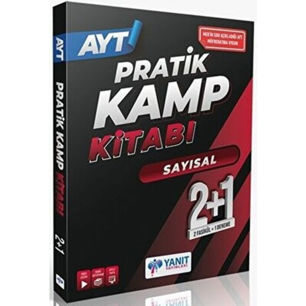 Yanıt Yayınları Ayt Sayısal 2+1 Pratik Kamp Kitabı Temel Yeterlilik Testi (TYT) Fiyatı
