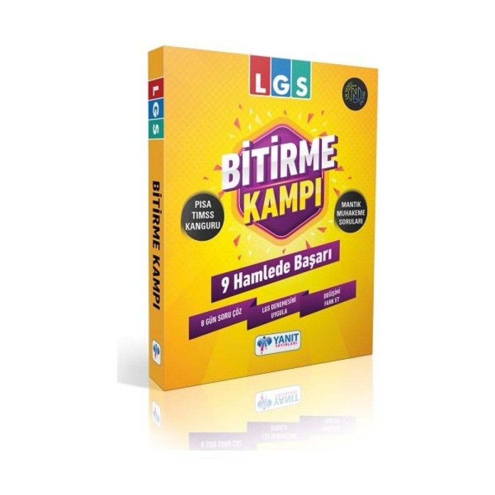 Yanıt Yayınları Lgs Bitirme Kampı-9 Hamlede Başarı Tüm Dersler Fiyatı