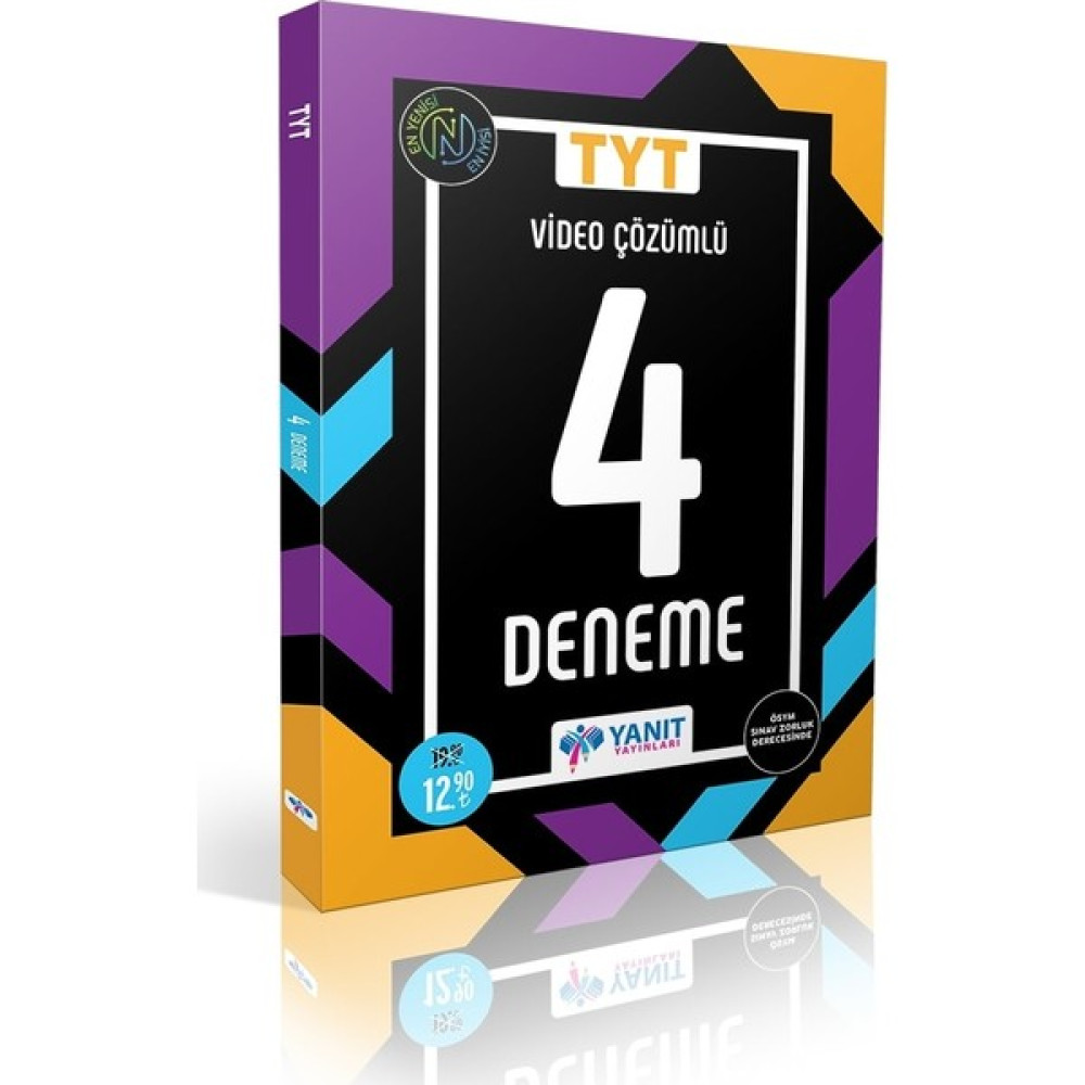 Yanıt Yayınları Tyt 4 Fasikül Deneme Video Çözümlü Temel Yeterlilik Testi (TYT) Fiyatı