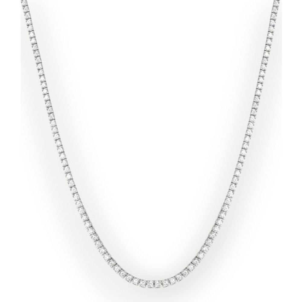 Yantra Silver 925 Ayar Gümüş 2 Mm. Tenis Su Yolu Kolye Gümüş Kolye Fiyatı