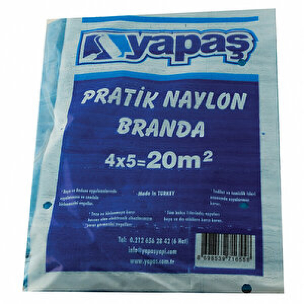 Yapaş Naylon Branda 20 m2 Boya Malzemeleri Fiyatı