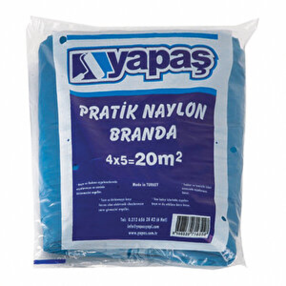 Yapaş Pratik Naylon Branda 10 m2 Boya Malzemeleri Fiyatı