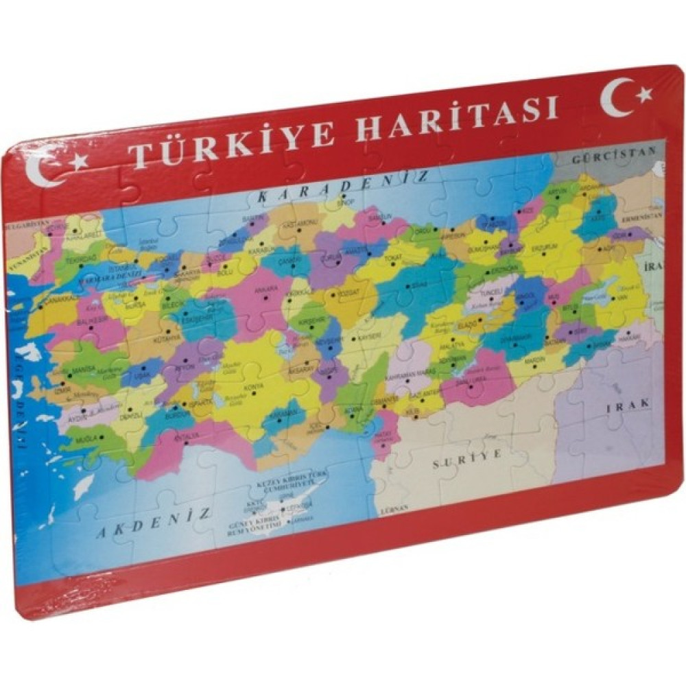 Yapboz Türkiye Haritası Hikayeli (28 x 38 Ebat-56 Parça) Okul Öncesi Eğitici & Öğretici Kitaplar Fiyatı