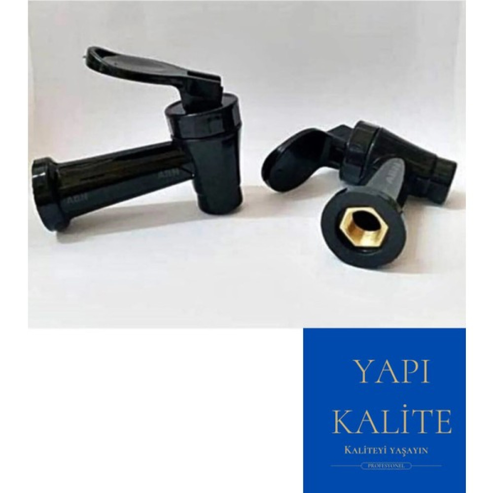 Yapı Kalite Semaver Çaydanlık Musluğu Üniversal Içten Dişli Siyah Musluklar Fiyatı