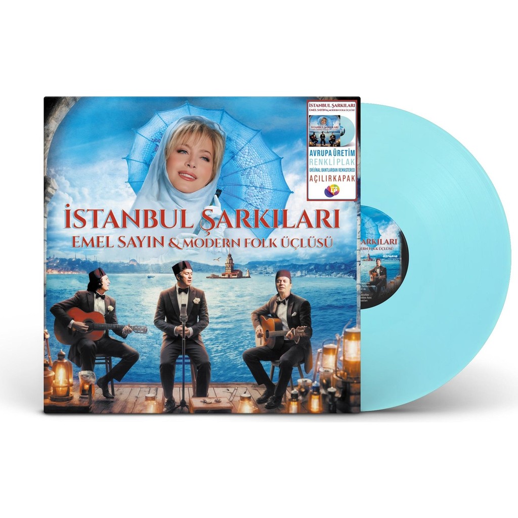 Yapı Kredi Kültür Sanat Yayıncılık Emel Sayın & Modern Folk Üçlüsü - Istanbul Şarkı Ları (Renkli Plak) Diğer Fiyatı
