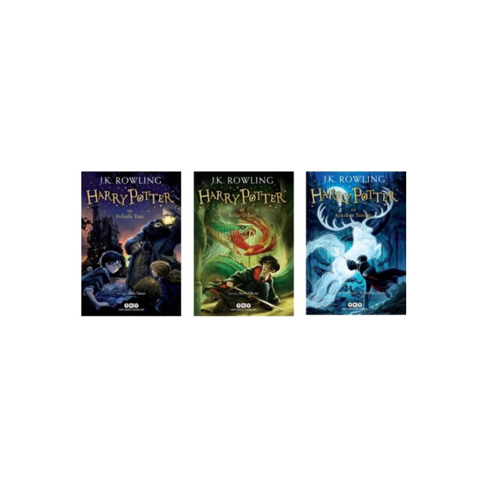 Yapı Kredi Yayınları Harry Potter Serisi 1. 2. 3. Kitaplar 3 Kitap Set - Felsefe Taşı - Sırlar Odası - Azkaban Tutsağı Roman Fiyatı