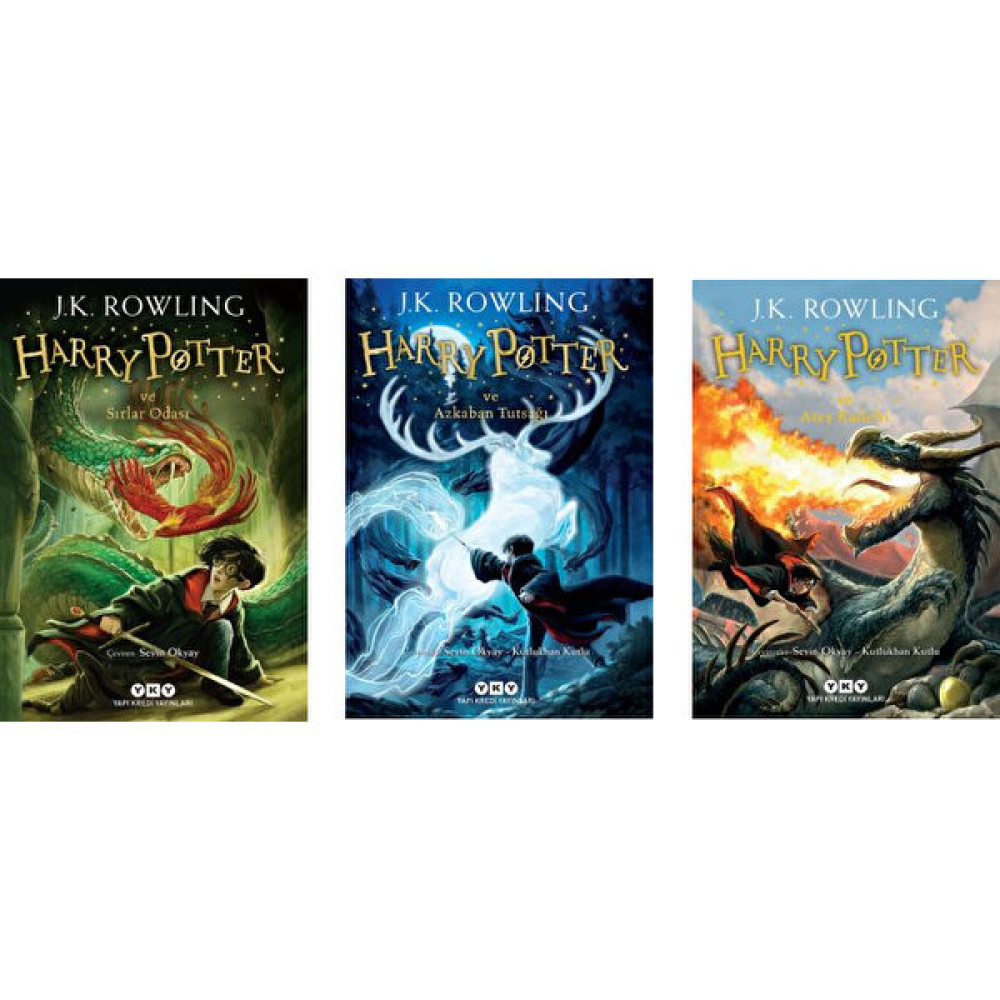 Yapı Kredi Yayınları Harry Potter Serisi 2. 3. 4. Kitaplar 3 Kitap Set - Sırlar Odası - Azkaban Tutsağı - Ateş Kadehi Bilim Kurgu & Fantastik Fiyatı