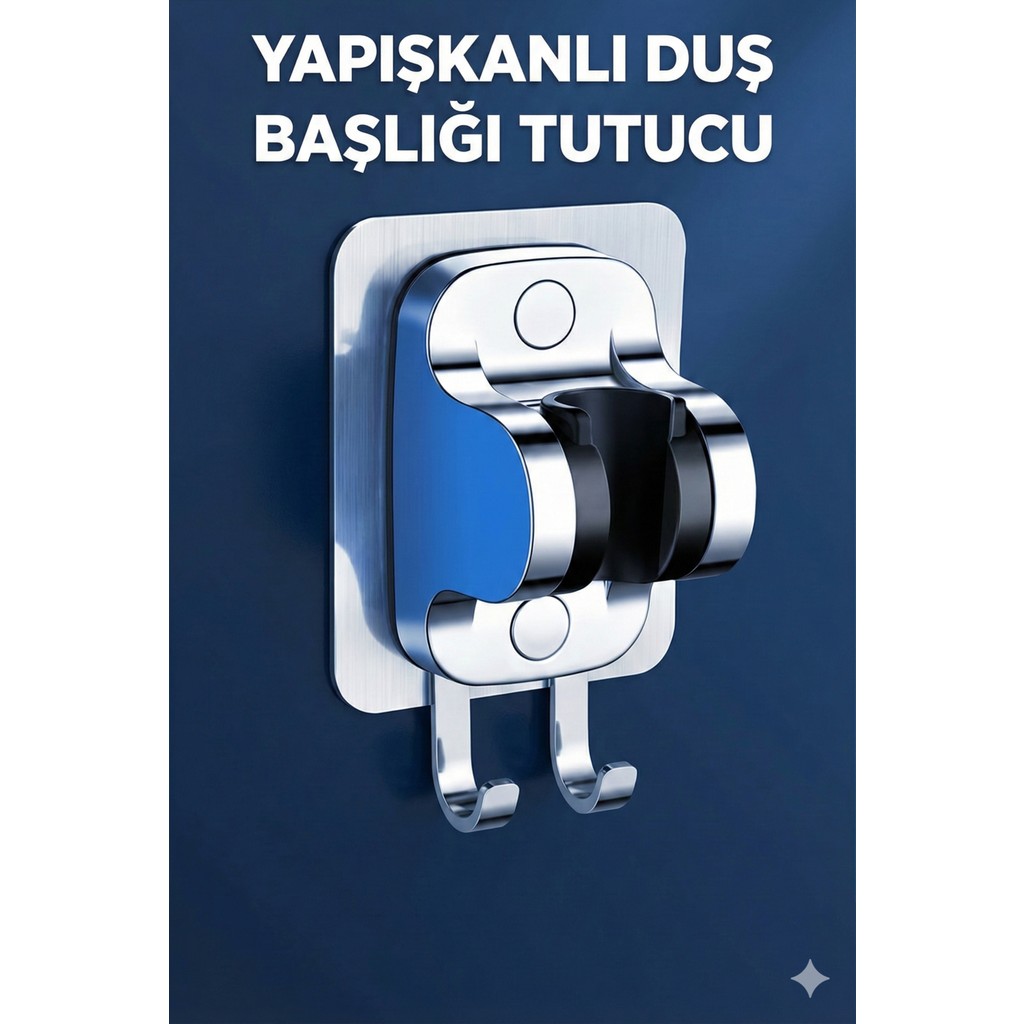 Yapışkanlı Duş Başlığı Tutucu , Ayarlanabilir Su Geçirmez Yapışkanlı Mafsal Chrome Tepe Duş Sistemleri - Krom SSD / Solid State Drive Fiyatı
