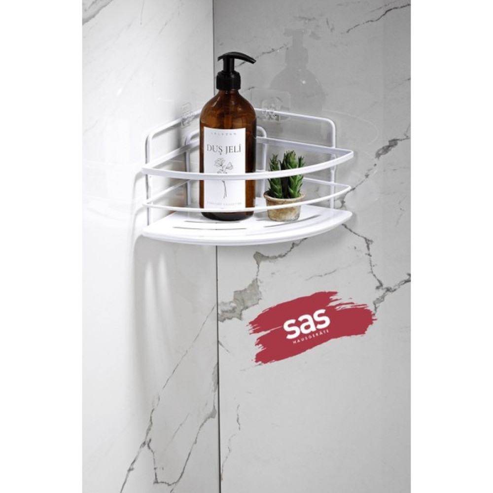 Yapışkanlı Ömür Boyu Paslanmaz Kristal Ayarlanabilir Raf Banyo Düzenleyici Şampuanlık LK-01 BB Banyo Rafı Fiyatı