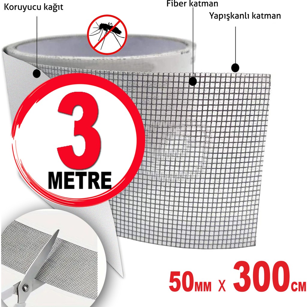 Yapışkanlı Sineklik Pencere Kapı Tülü Tamir Bandı 5cm x 300 Cm. Rulo - ANTRASİT GRİ MAT RAL7016 - 300 x 5 cm. SSD / Solid State Drive Fiyatı