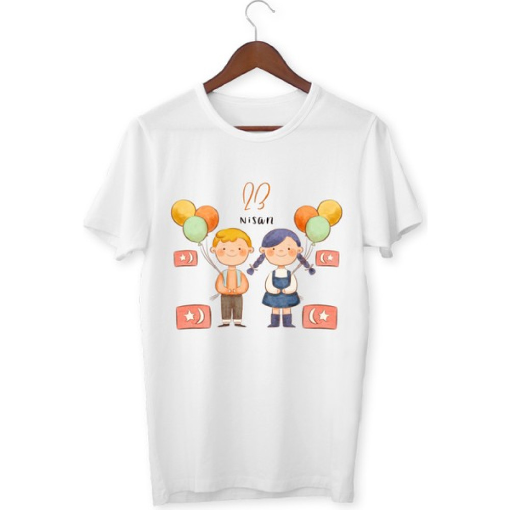 Yapo Ticaret 23 Nisan Çocuk T-Shirt Unisex Kız Çocuk T-shirt Fiyatı