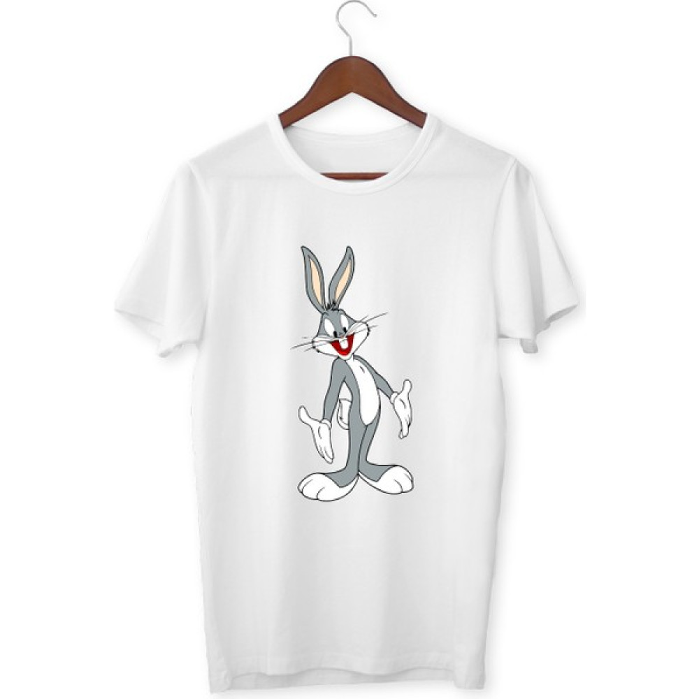 Yapo Ticaret Bugs Bunny Baskılı Beyaz Tişört Kız Çocuk T-shirt Fiyatı
