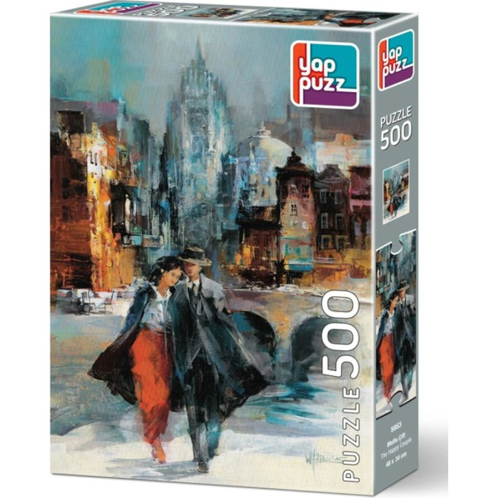 Yappuzz Mutlu Çift 500 Parça Puzzle Puzzle & Aksesuarları Fiyatı