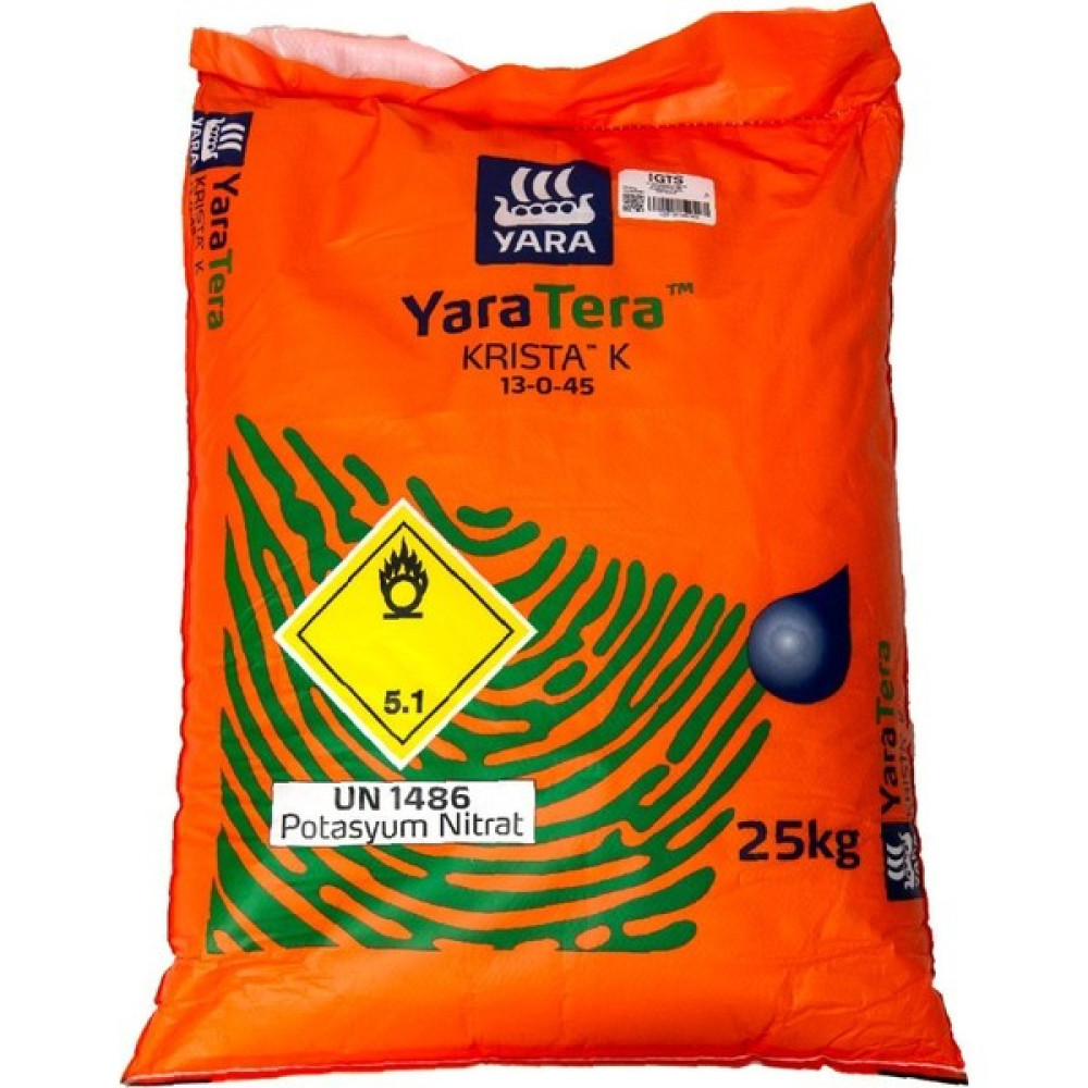 Yara Tera YaraTera Krista K Plus Potasyum 25 kg Gübre Fiyatı