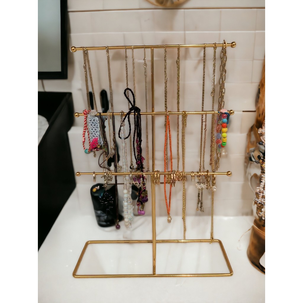 Yaren Style Gold Takı Standı Altın Renkli 40 cm Yükseklik 30 cm Genişlikte Paslanmaz Çelikten Üretim SSD / Solid State Drive Fiyatı