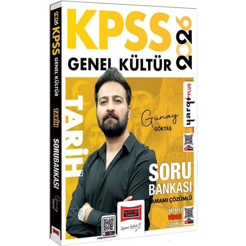 Yargı 2026 Kpss Genel Kültür Tamamı Çözümlü Tarih Soru Bankası Diğer Fiyatı