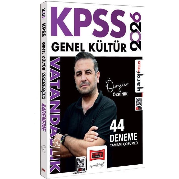 Yargı 2026 Kpss Genel Kültür Tamamı Çözümlü Vatandaşlık 44 Deneme Diğer Fiyatı