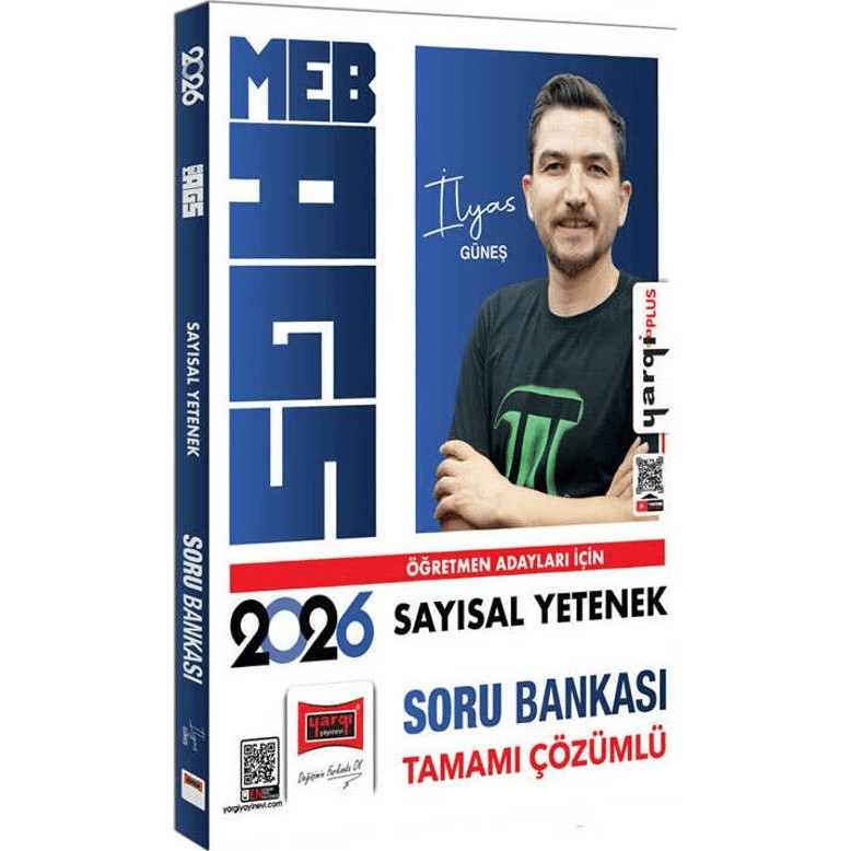 Yargı 2026 Meb-Ags Öğretmen Adayları Için Tamamı Çözümlü Sayısal Soru Bankası Eğitim Setleri Fiyatı
