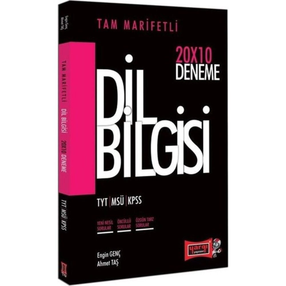 Yargı Tyt Dil Bilgisi Tam Marifetli 20X10 Deneme - Ahmet Taş Temel Yeterlilik Testi (TYT) Fiyatı