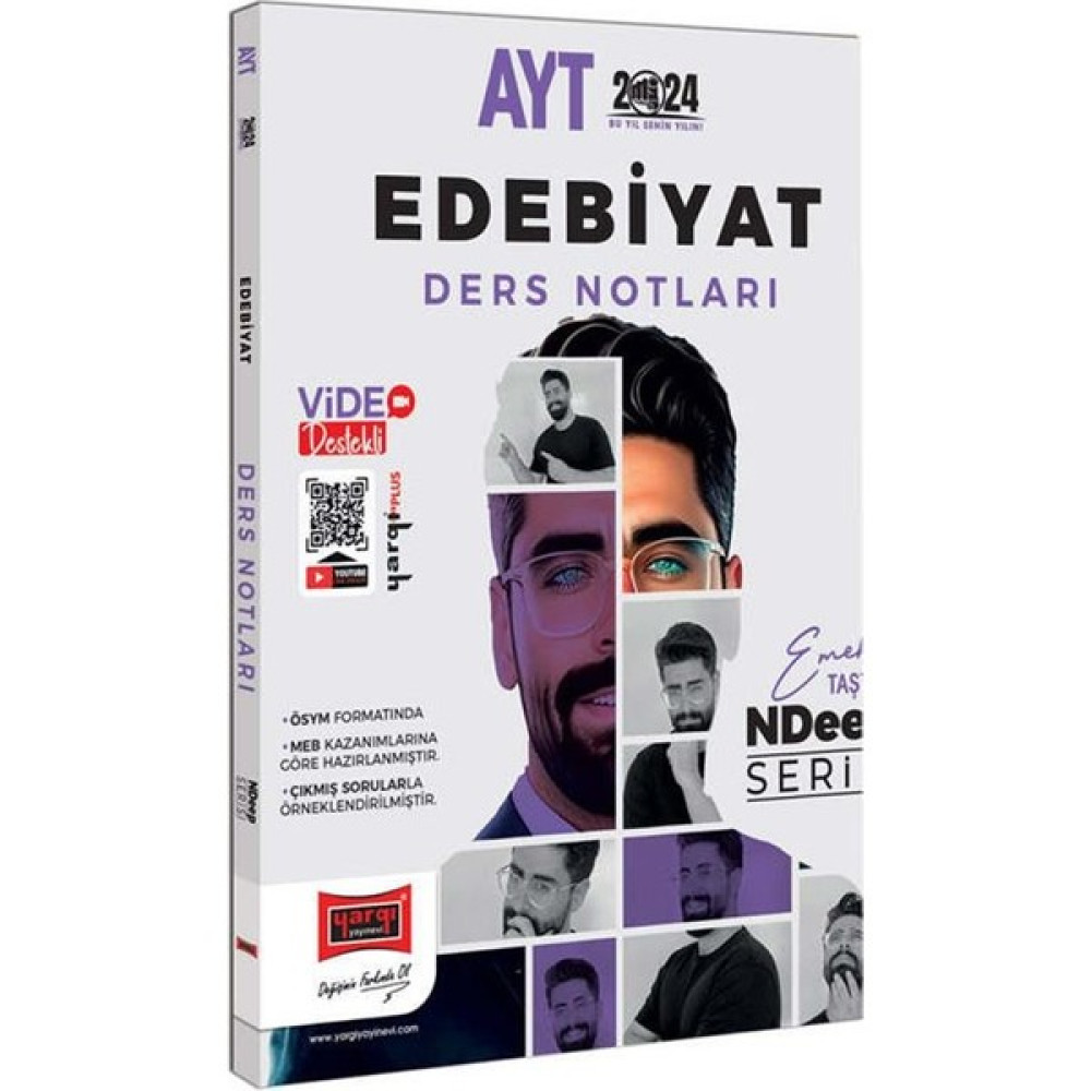 Yargı Yayınevi 2024 AYT NDeep Serisi Edebiyat Ders Notları Temel Yeterlilik Testi (TYT) Fiyatı