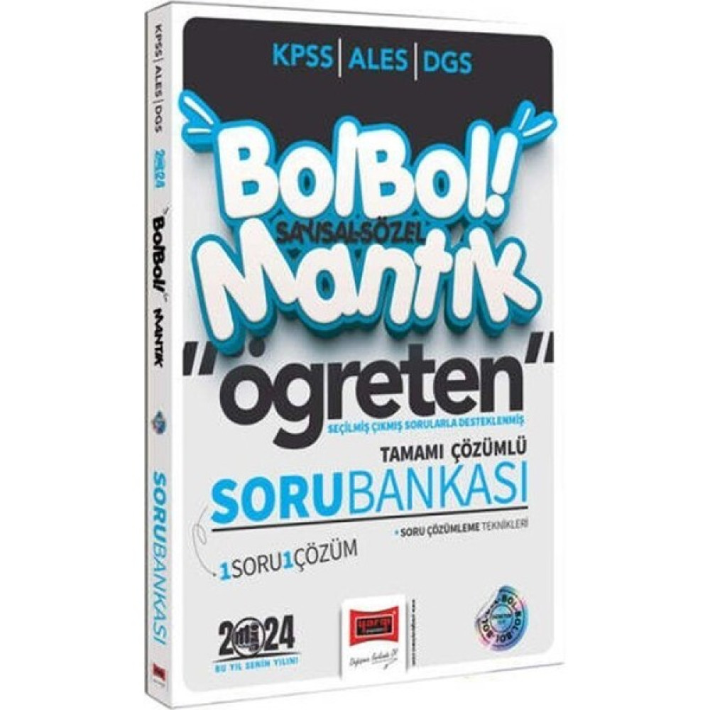 Yargı Yayınevi 2024 KPSS ALES DGS Bol Bol Öğreten Sayısal Sözel Mantık Çıkmış Sorularla Desteklenmiş 1 Soru 1 Çözüm Soru Bankası KPSS Fiyatı