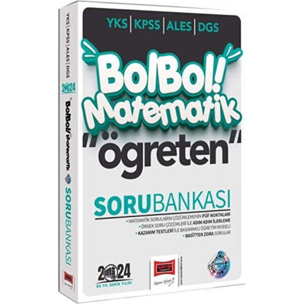 Yargı Yayınevi 2024 KPSS ALES DGS YKS Bol Bol Öğreten Adım Adım Matematik Soru Bankası KPSS Fiyatı