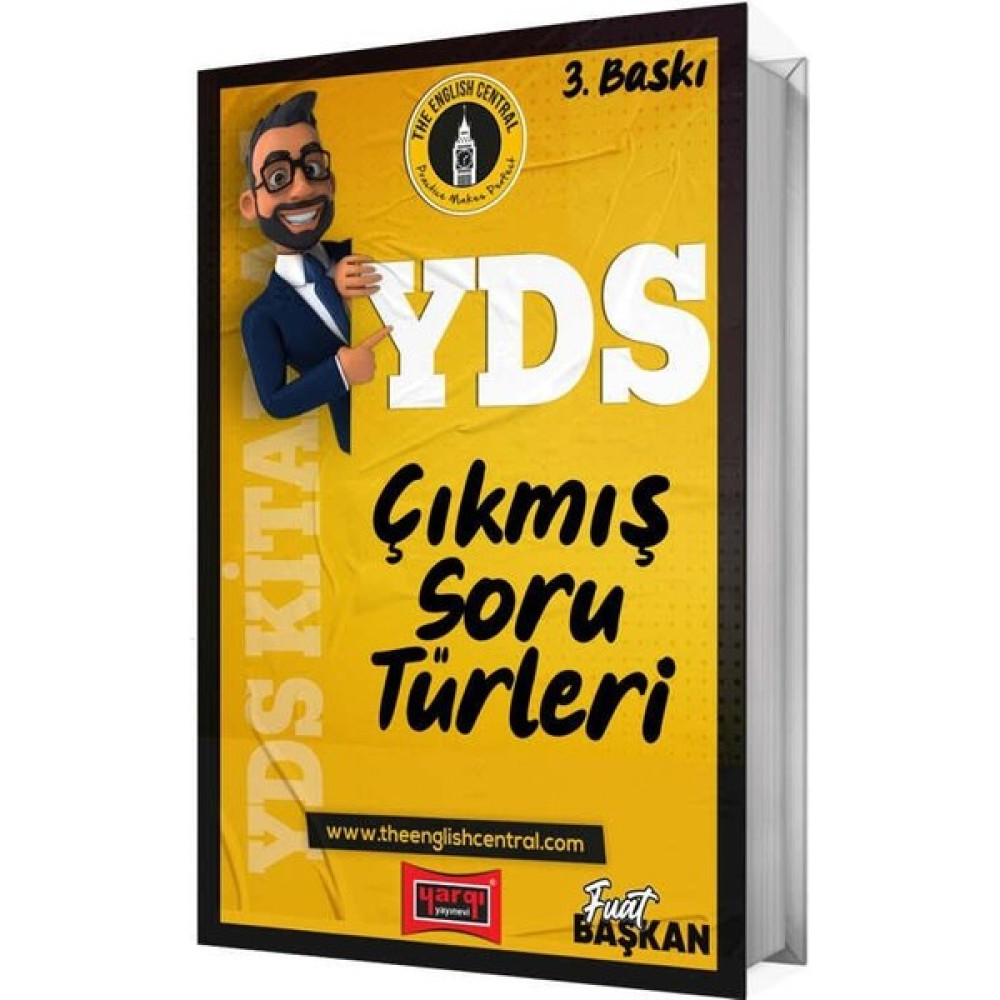 Yargı Yayınevi 2024 YDS Çıkmış Soru Türleri 3. Baskı YDS Fiyatı