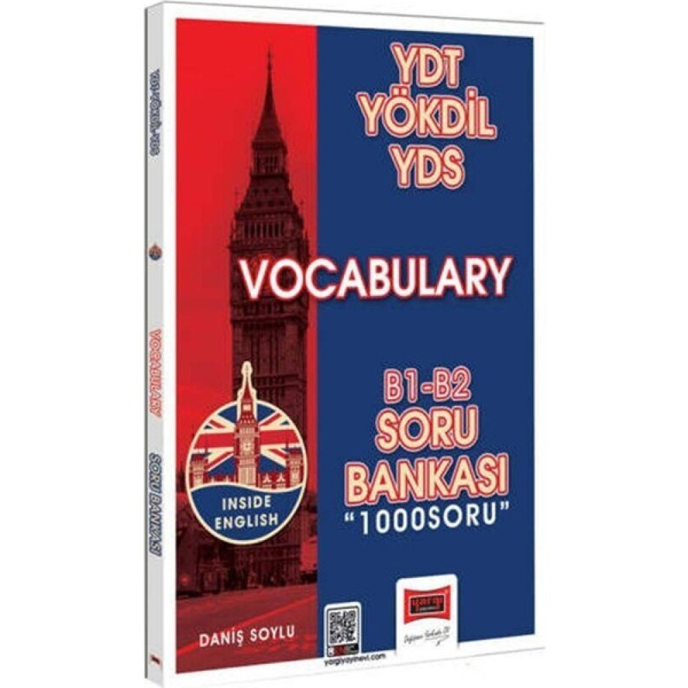 Yargı Yayınevi 2024 YDT YÖKDİL YDS Vocabulary Kelime B1 - B2 Soru Bankası YDS Fiyatı