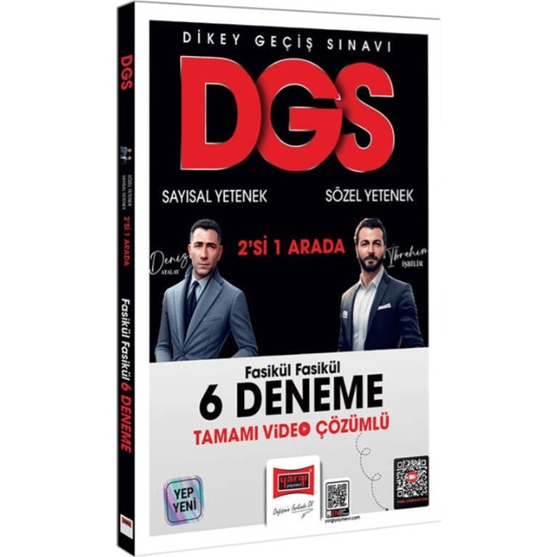 Yargı Yayınevi 2026 Dgs Sayısal Yetenek - Sözel Yetenek Fasikül Fasikül Tamamı Video Çözümlü 6 Deneme DGS Fiyatı