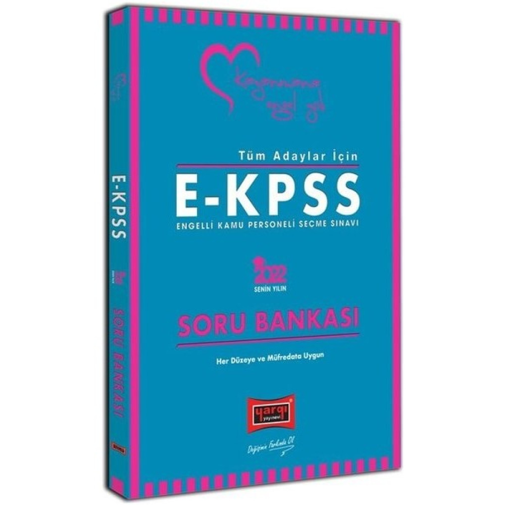 Yargı Yayınevi E-KPSS 2022 Tüm Adaylar Soru Bankası Açıköğretim Kitapları ve Setleri Fiyatı