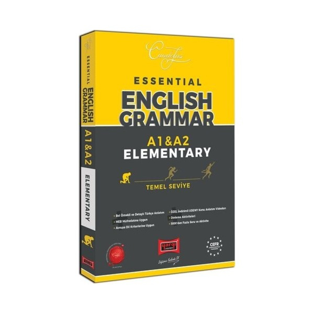 Yargı Yayınevi Essential English Grammar A1 A2 Elementary Temel YDS Fiyatı