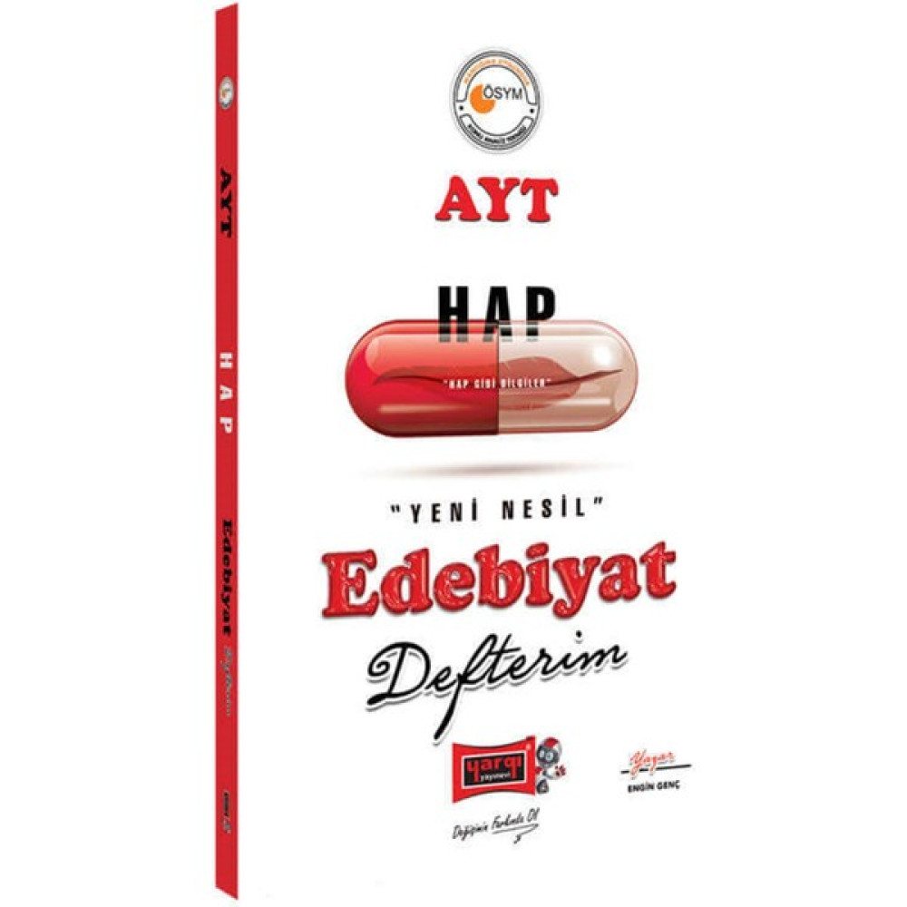 Yargı Yayınevi Hap AYT Edebiyat Defterim Temel Yeterlilik Testi (TYT) Fiyatı