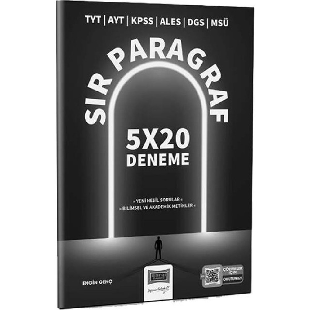 Yargı Yayınevi TYT AYT KPSS ALES DGS MSÜ Sır Paragraf 5X20 Deneme Eğitim Setleri Fiyatı