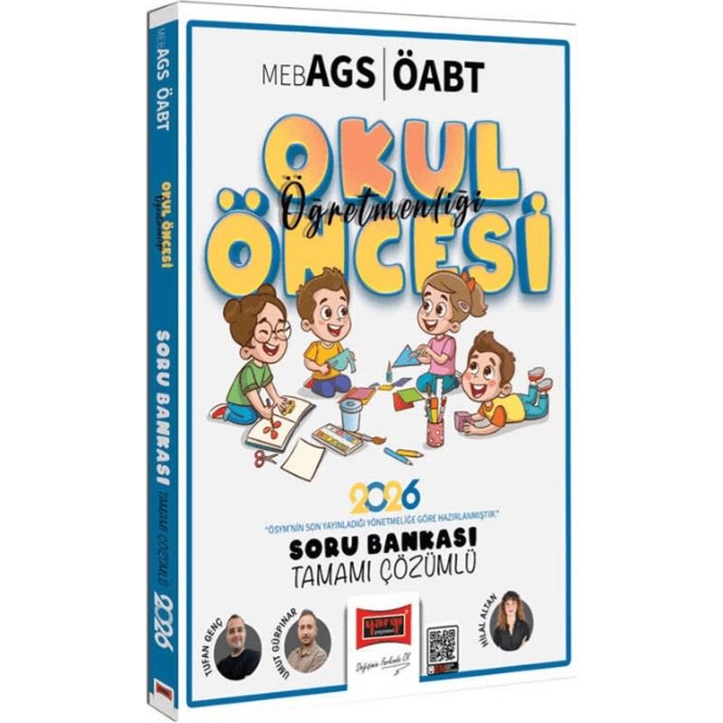 Yargı Yayınevi Yargı 2026 MEB-AGS ÖABT Okul Öncesi Öğretmenliği Tamamı Çözümlü S Diğer Fiyatı