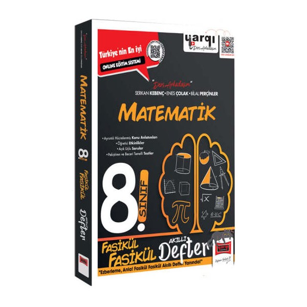Yargı Yayınevi Yargı 8.Sınıf Matematik Fasikül Fasikül Akıllı Defter Yargı Yayın Defter & Kağıt Ürünleri Fiyatı