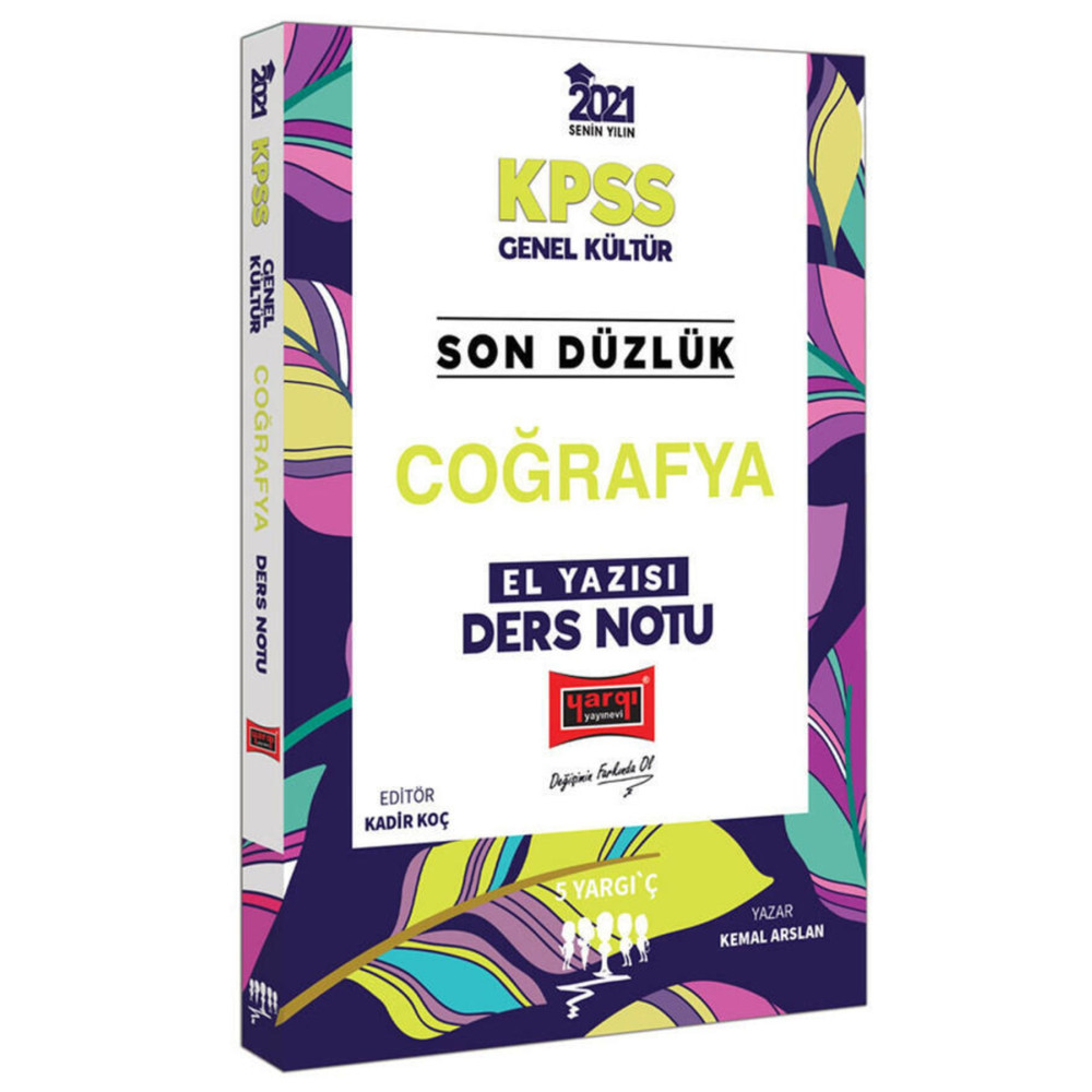 Yargı Yayınevi Yargı Yayınları 2021 Kpss Son Düzlük Coğrafya El Yazısı Ders Notu Ders Sınav Kitapları Fiyatı