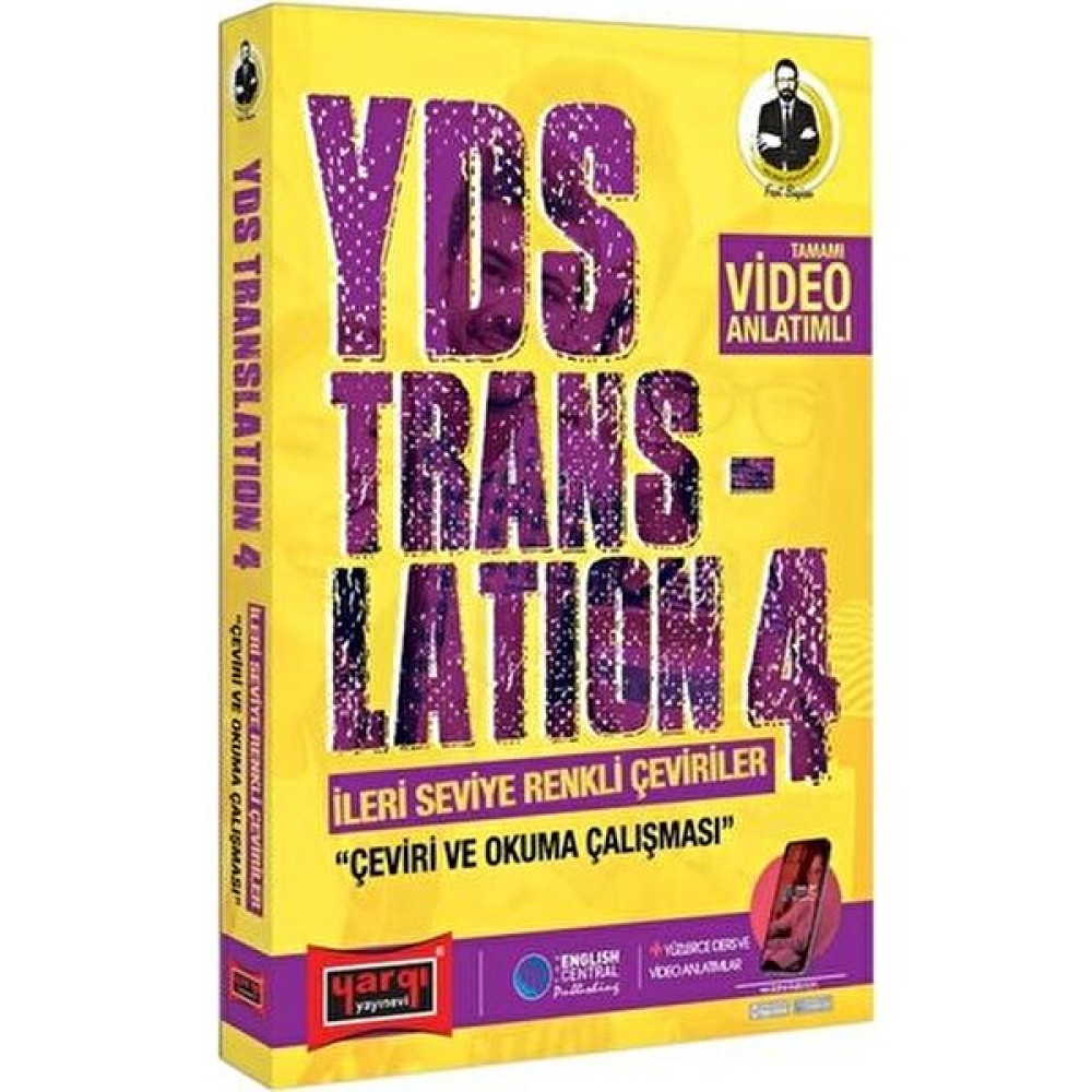 Yargı Yayınevi Yds Translation 4 İleri Seviye Renkli Çeviriler - Fuat Başkan YDS Fiyatı