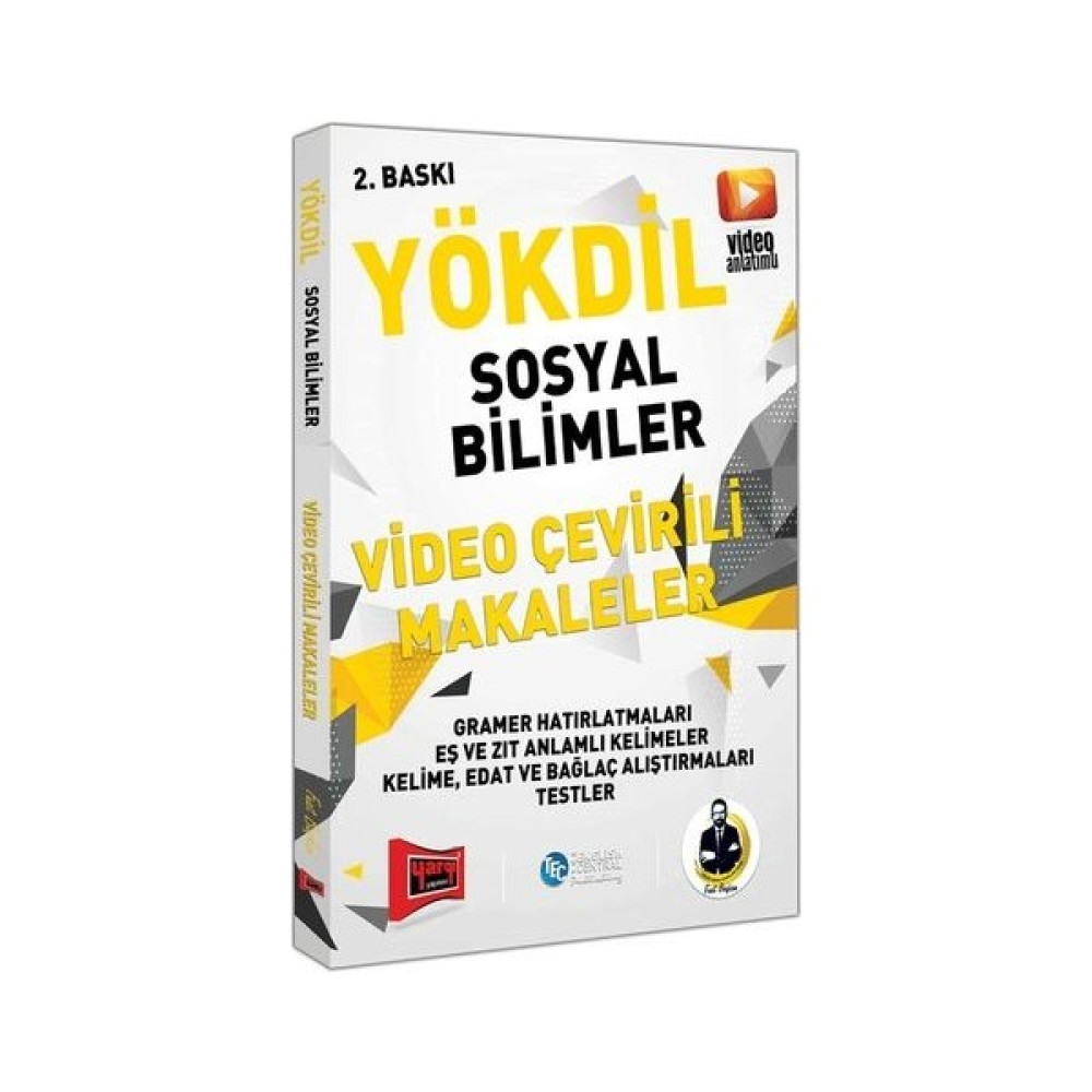 Yargı Yayınevi YÖKDİL Sosyal Bilimler Video Çevirili Makaleler YDS Fiyatı