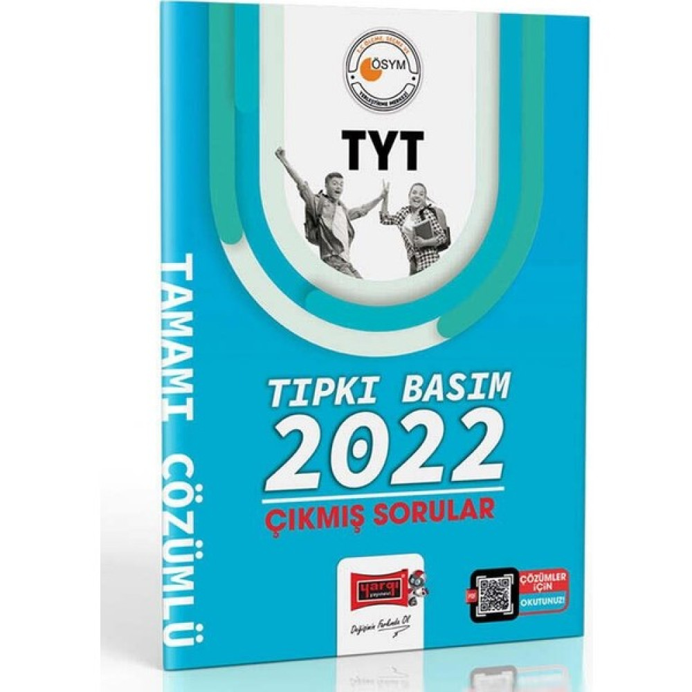 Yargı Yayınları 2022 TYT Tıpkı Basım Tamamı Çözümlü Çıkmış Sorular Yargı Yayınları Temel Yeterlilik Testi (TYT) Fiyatı