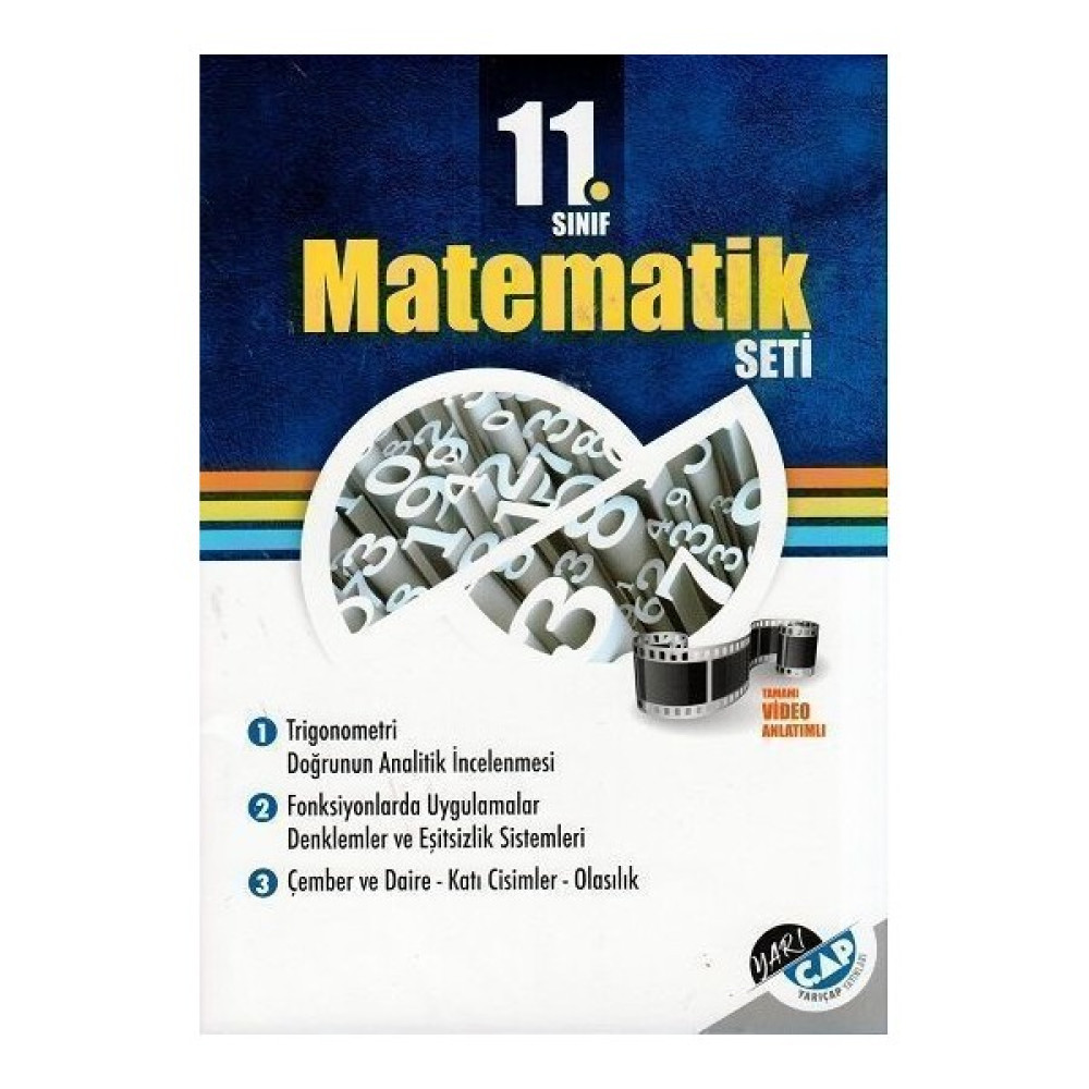 Yarı Çap Yayınları Yayınları 11. Sınıf Matematik Seti Matematik Fiyatı
