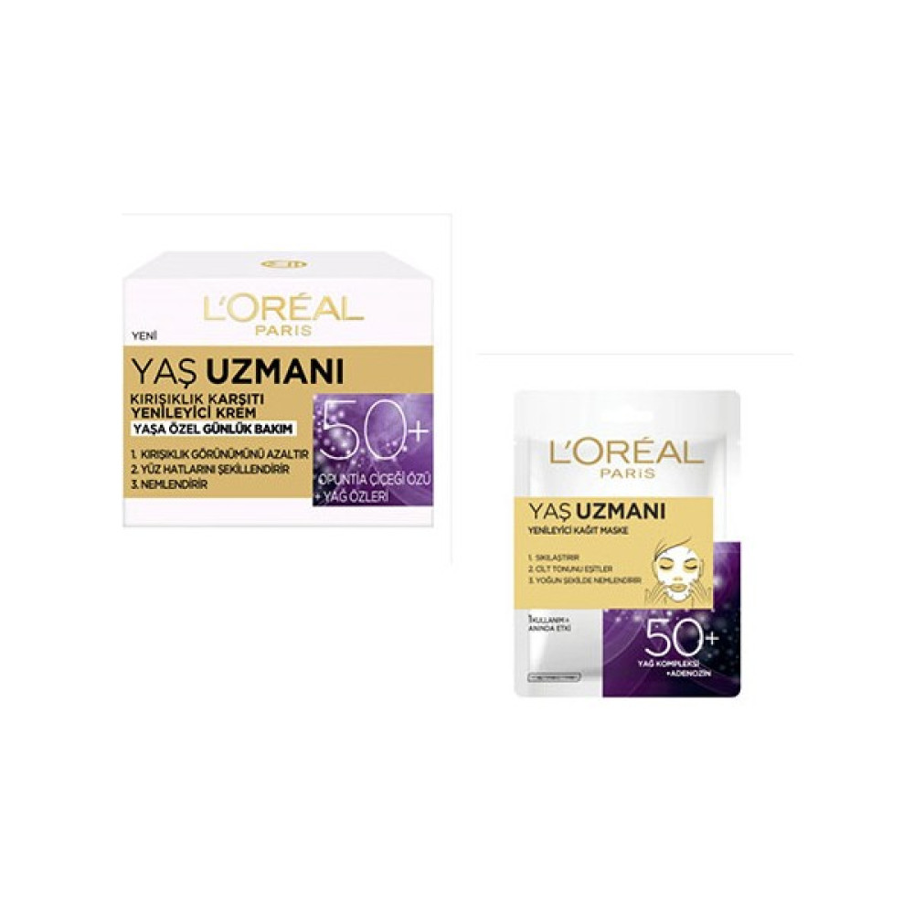 Yaş Uzmanı 50+ Yaşa Özel Bakım Seti Anti-Aging / Yaşlanma Karşıtı Fiyatı