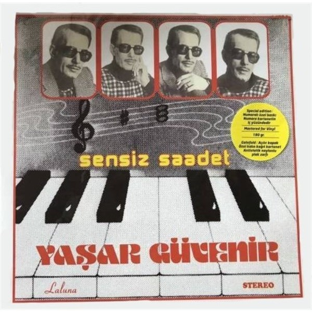 Yaşar Güvenir: Sensiz Saadet / Special Edition Numaralı 1.Baskı (Plak) Pikap & Aksesuarları Fiyatı