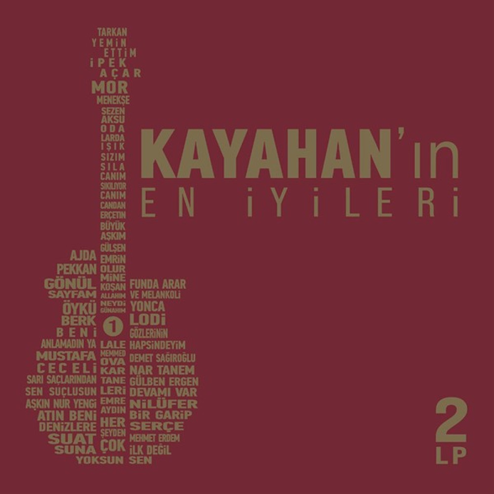 Yaşar Plak - Kayahan - En İyileriyle - Çeşitli sanatçılar (2LP) (PLAK) Pikap & Aksesuarları Fiyatı
