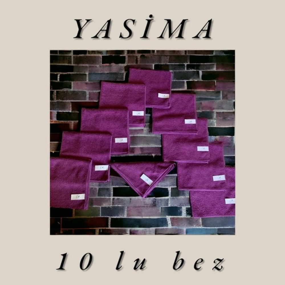 Yasima 10 Adetmor Mikrofiber Temizlik Bezi Cam Ev Temizliği Toz Alma Temizlik Malzemeleri Fiyatı