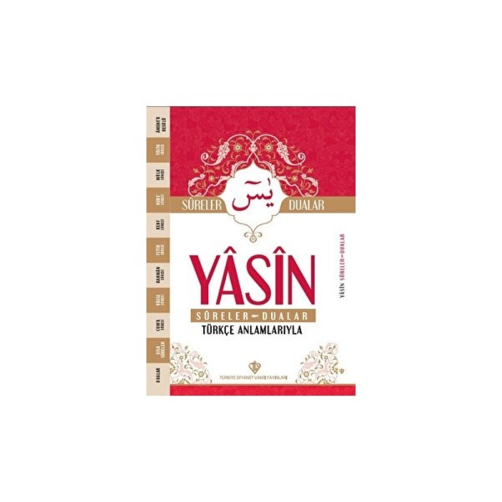 Yasin Sureler ve Dualar Türkçe Anlamlarıyla Din Kitapları Fiyatı