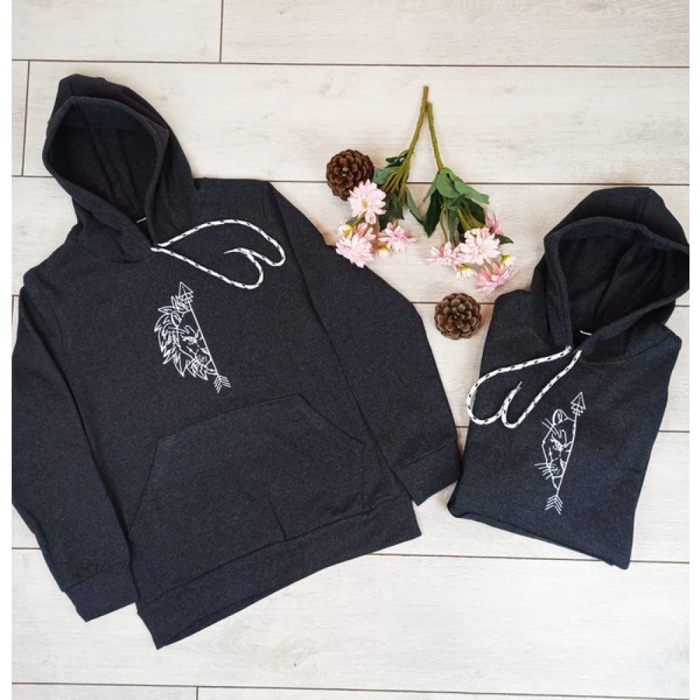 Yasolin Sevgili Kombini Sweatshirt Erkek Aslan Dişi Aslan Bayan Sweatshirt Fiyatı