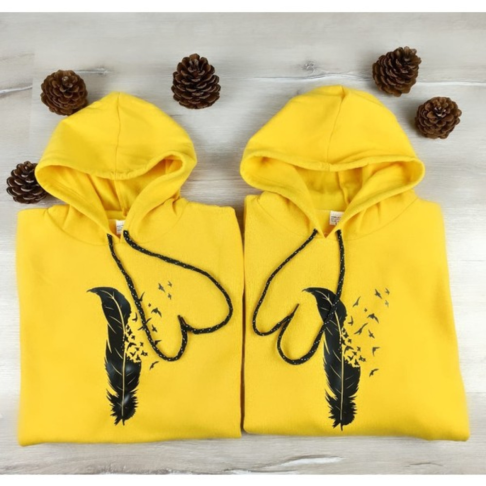 Yasolin Sevgili Kombini Sweatshirt Kuş Tüy Bayan Sweatshirt Fiyatı