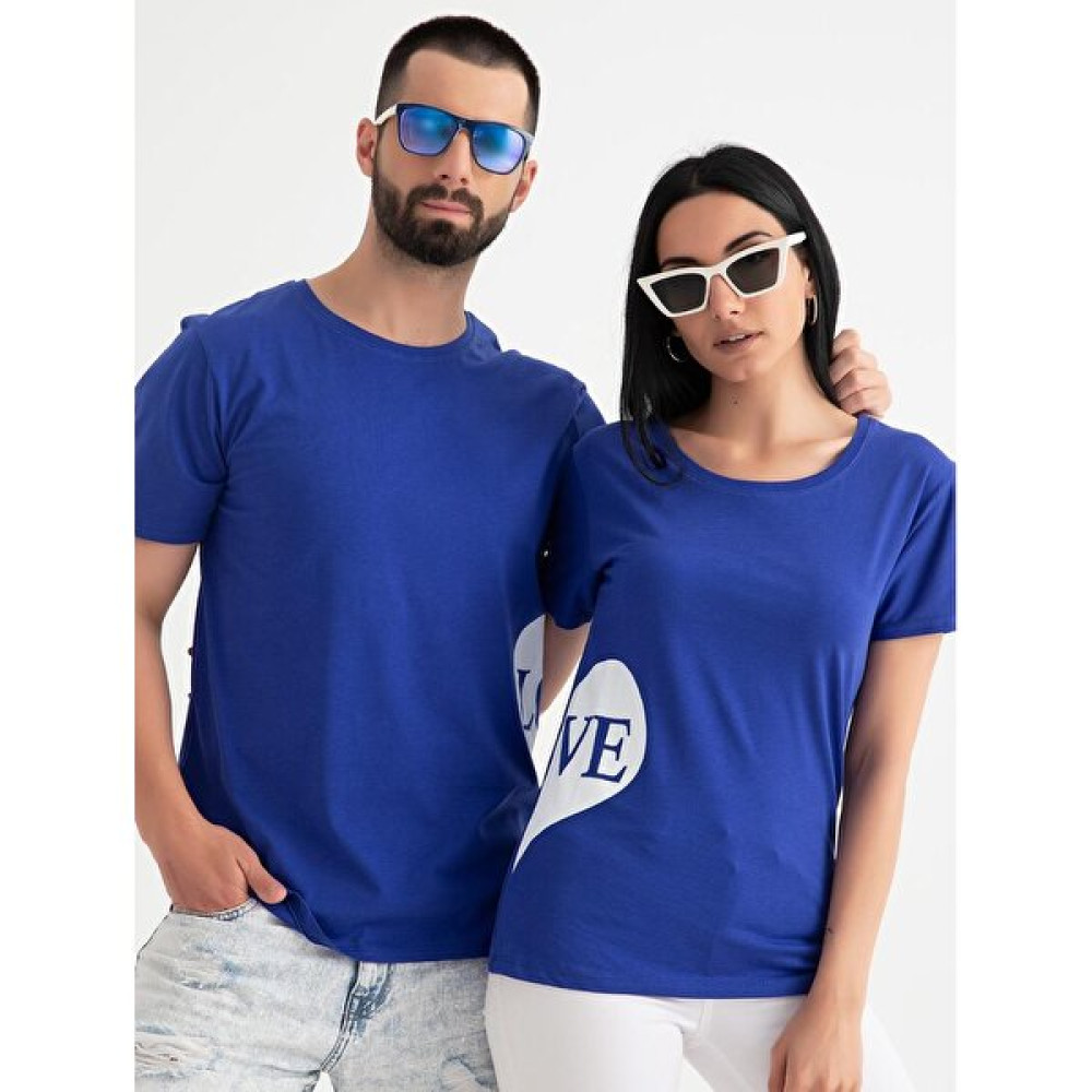 Yasolin Sevgili Kombini Yandan Love Tişört Bayan T-shirt Fiyatı
