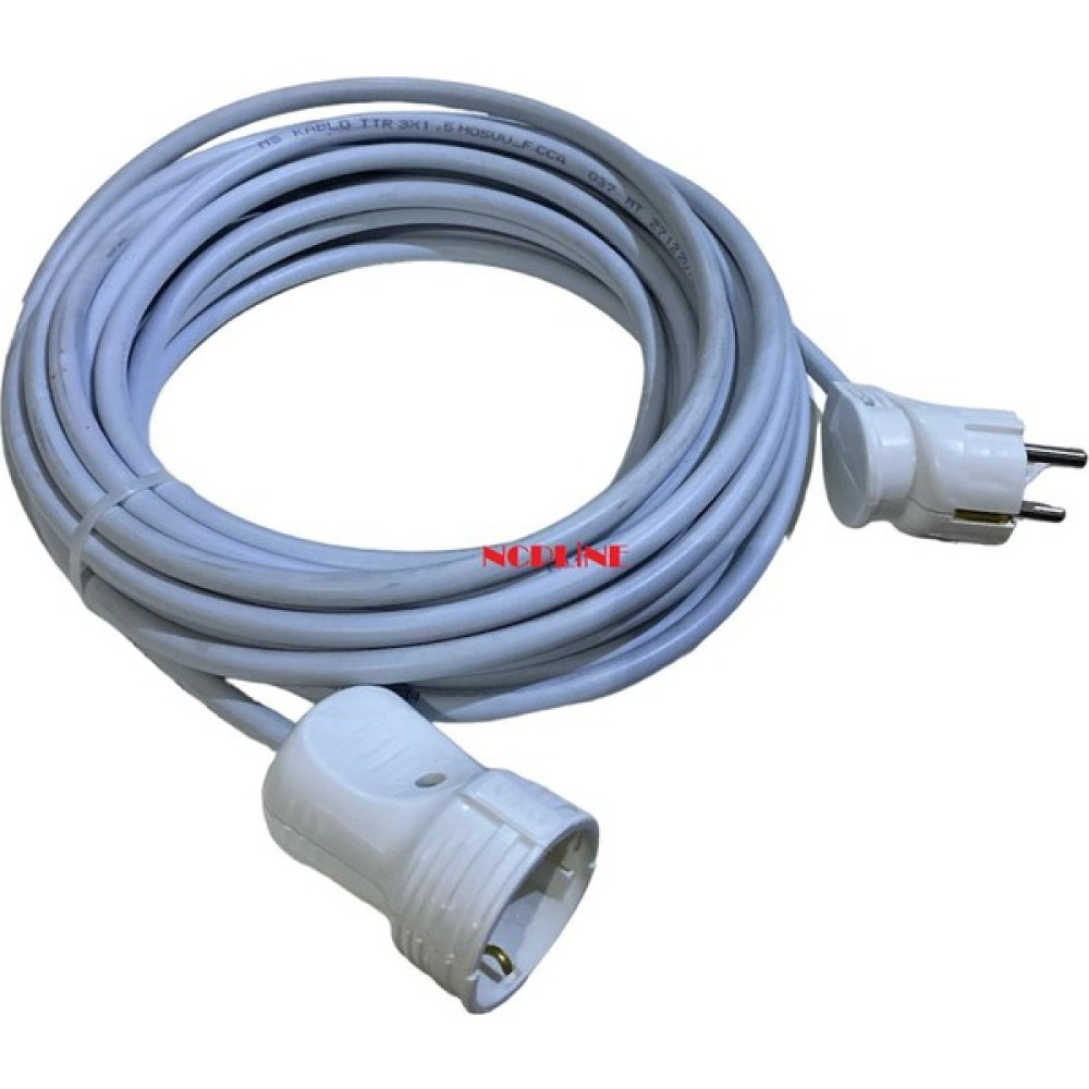 Yastech Topraklı Uzatma Seyyar Kablosu 10 Metre Tekli Priz 3x2,5 mm Ttr Kablosu Prizler Fiyatı